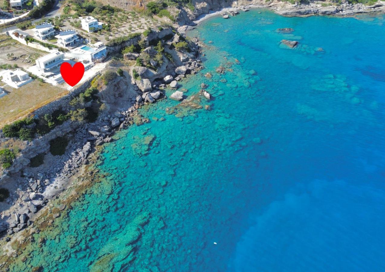 Kuro Beach House - Oceanfront Luxury & 25M Pool Achlia Dış mekan fotoğraf