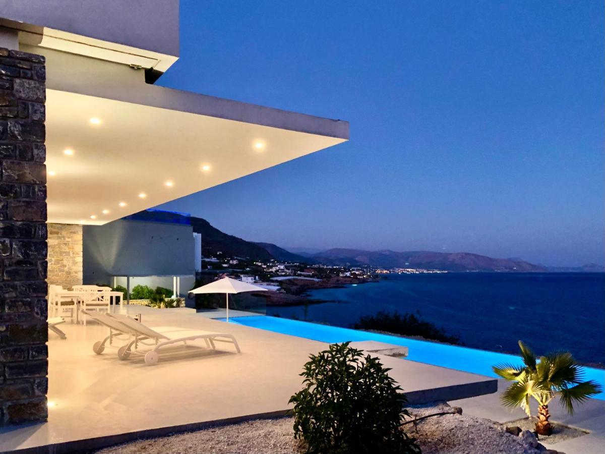 Kuro Beach House - Oceanfront Luxury & 25M Pool Achlia Dış mekan fotoğraf