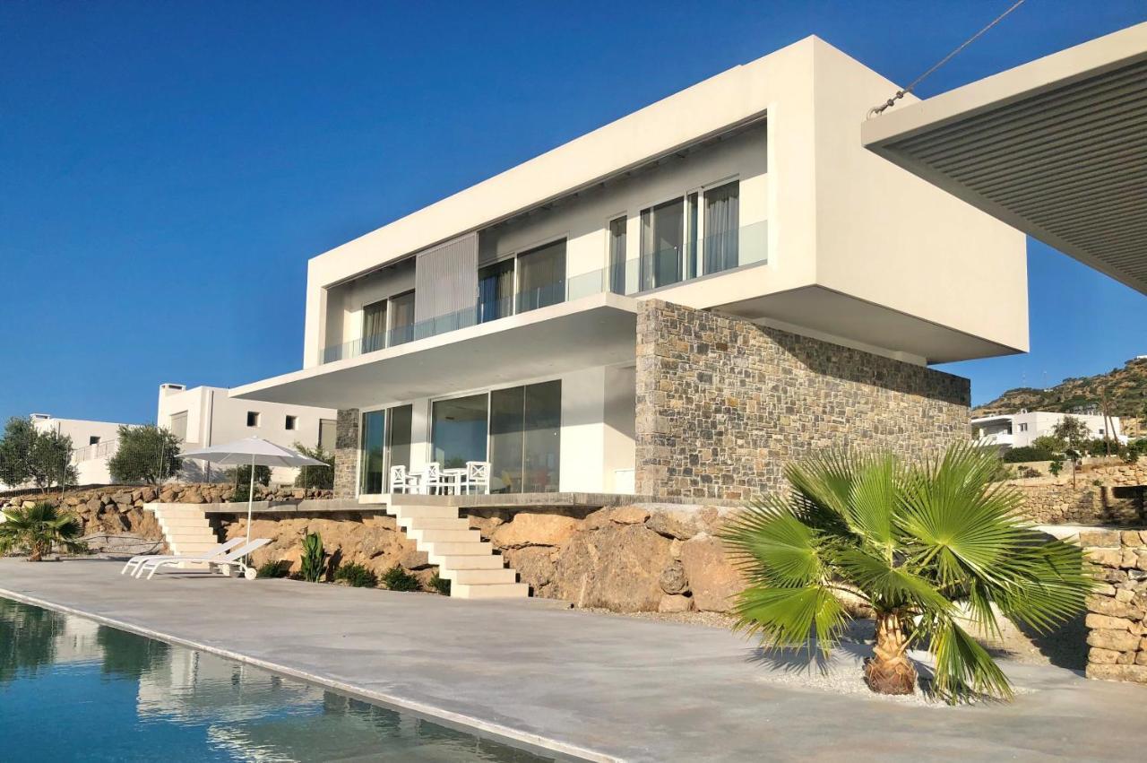 Kuro Beach House - Oceanfront Luxury & 25M Pool Achlia Dış mekan fotoğraf
