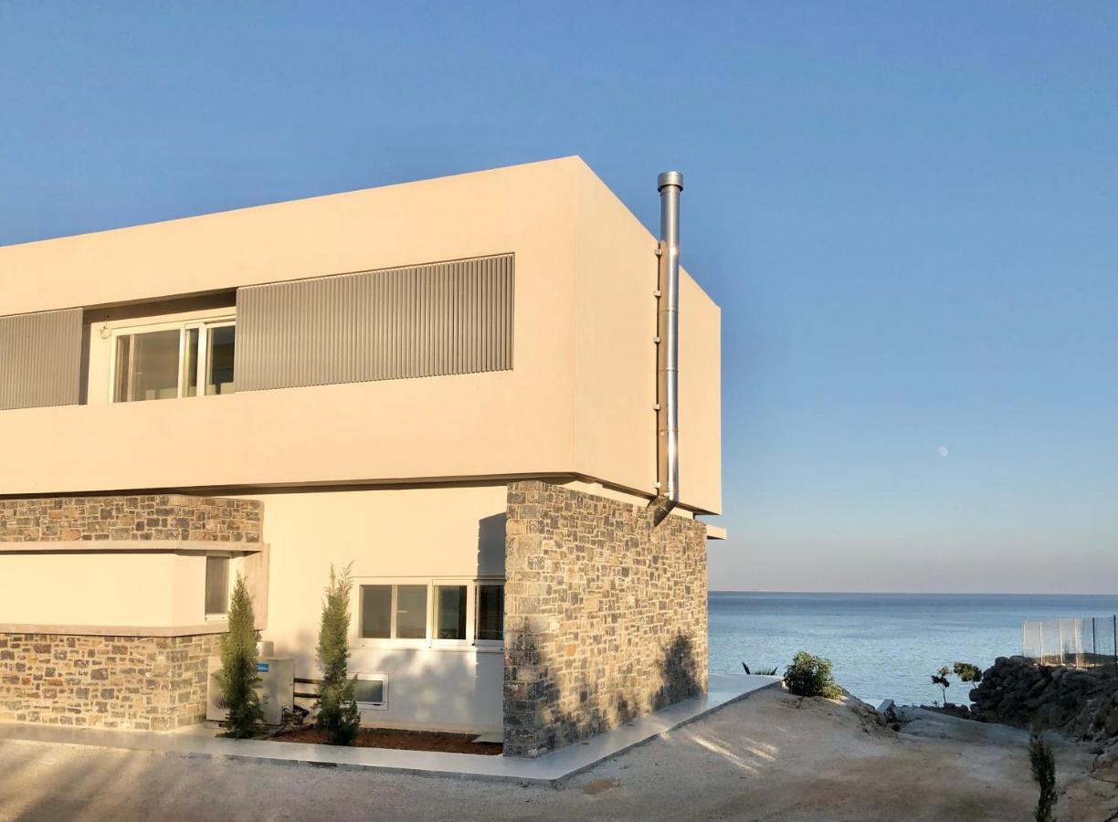 Kuro Beach House - Oceanfront Luxury & 25M Pool Achlia Dış mekan fotoğraf
