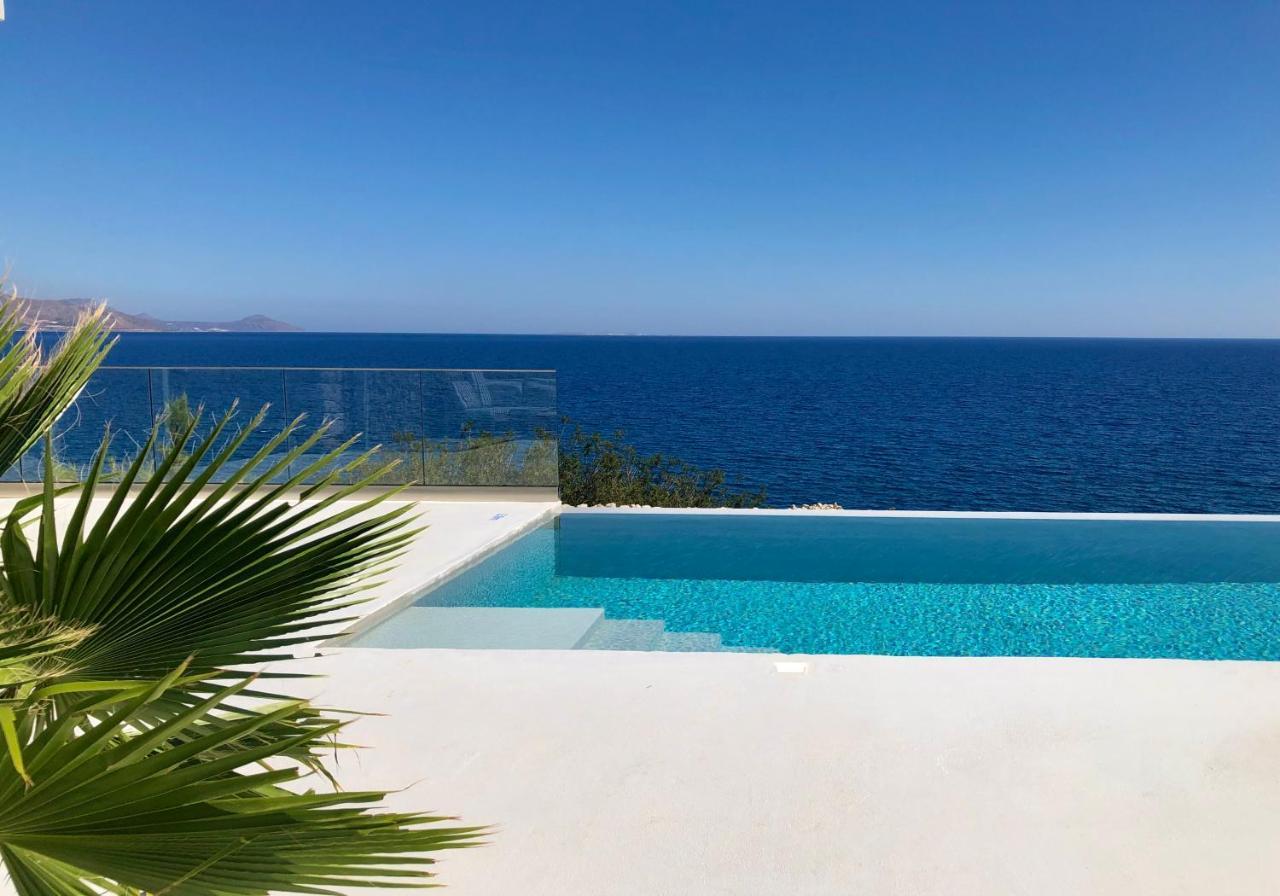 Kuro Beach House - Oceanfront Luxury & 25M Pool Achlia Dış mekan fotoğraf