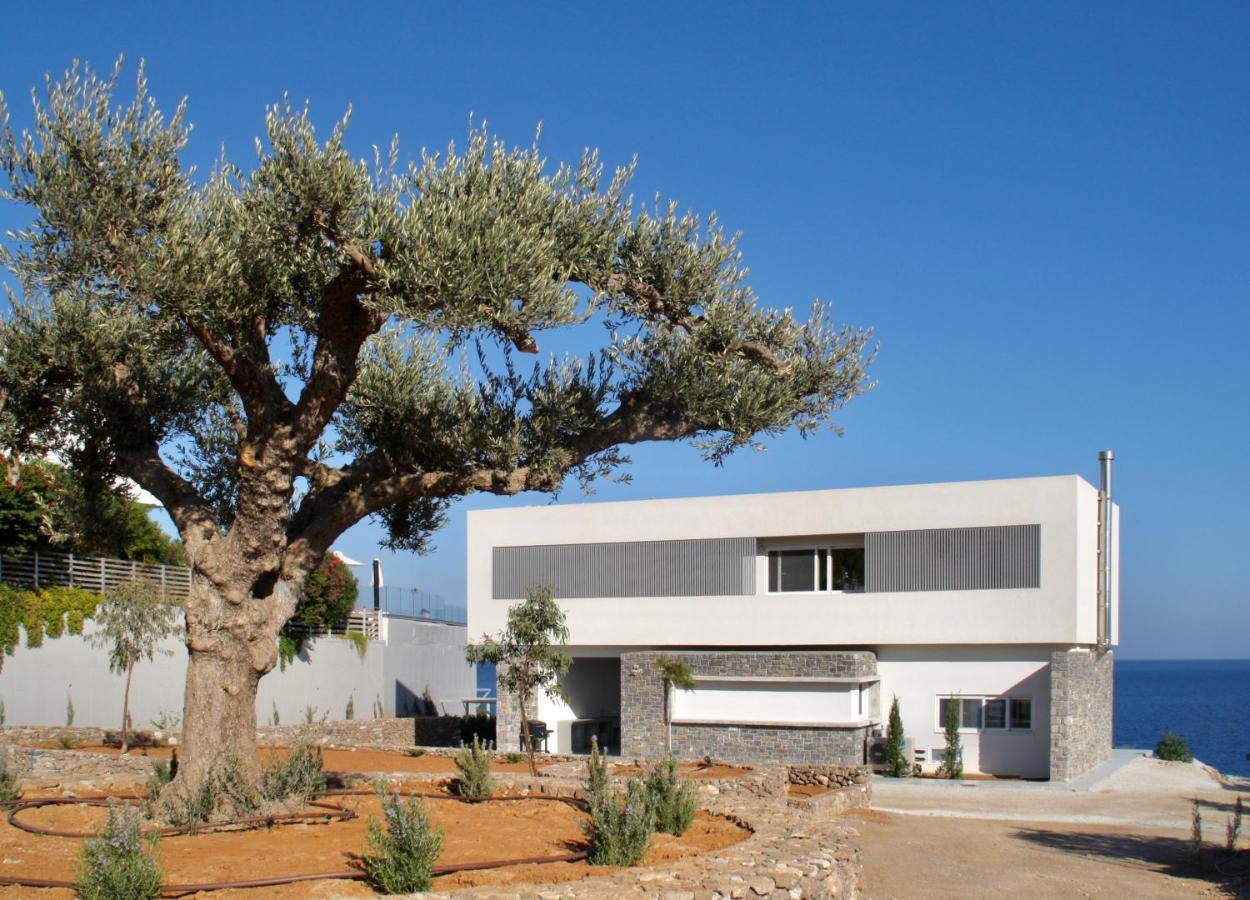 Kuro Beach House - Oceanfront Luxury & 25M Pool Achlia Dış mekan fotoğraf