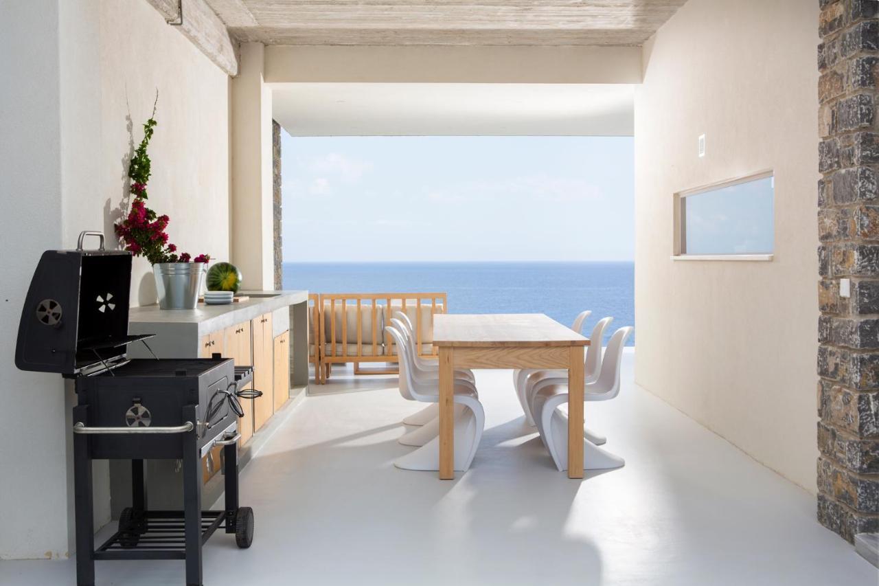 Kuro Beach House - Oceanfront Luxury & 25M Pool Achlia Dış mekan fotoğraf