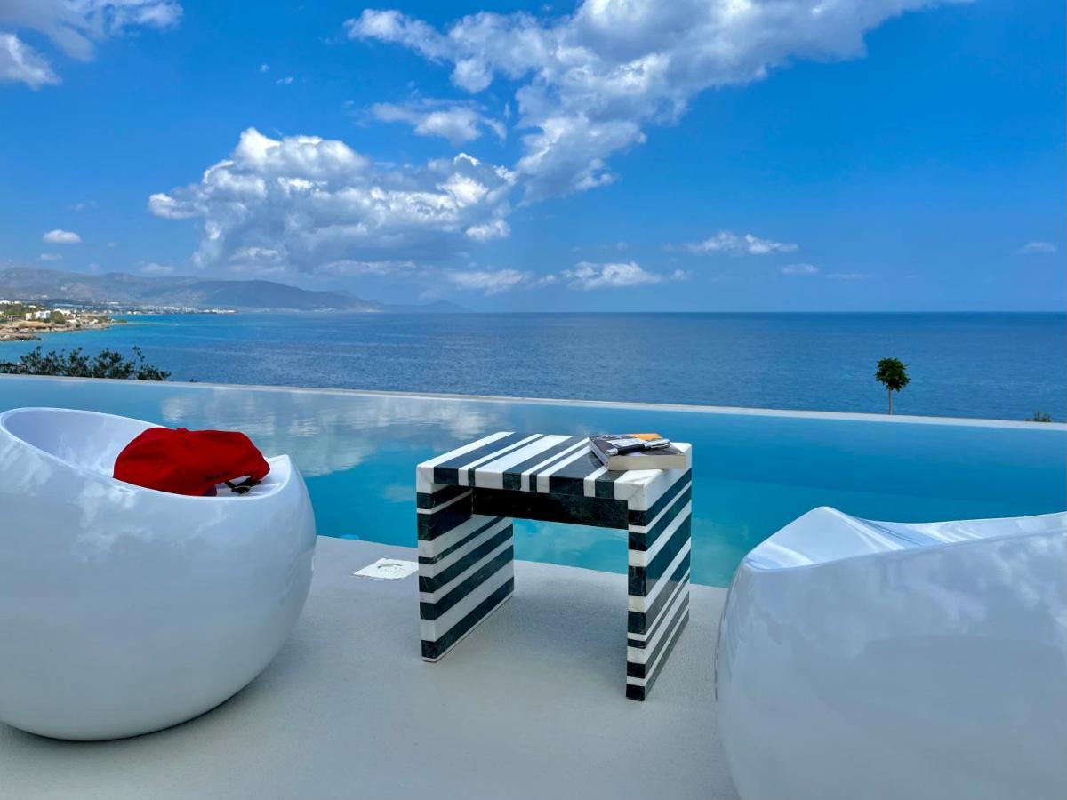 Kuro Beach House - Oceanfront Luxury & 25M Pool Achlia Dış mekan fotoğraf
